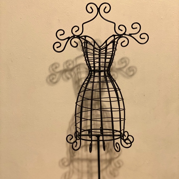 Wayfair Basics Jewelry - Metal Wire Dress Sculpture Jewelry Stand